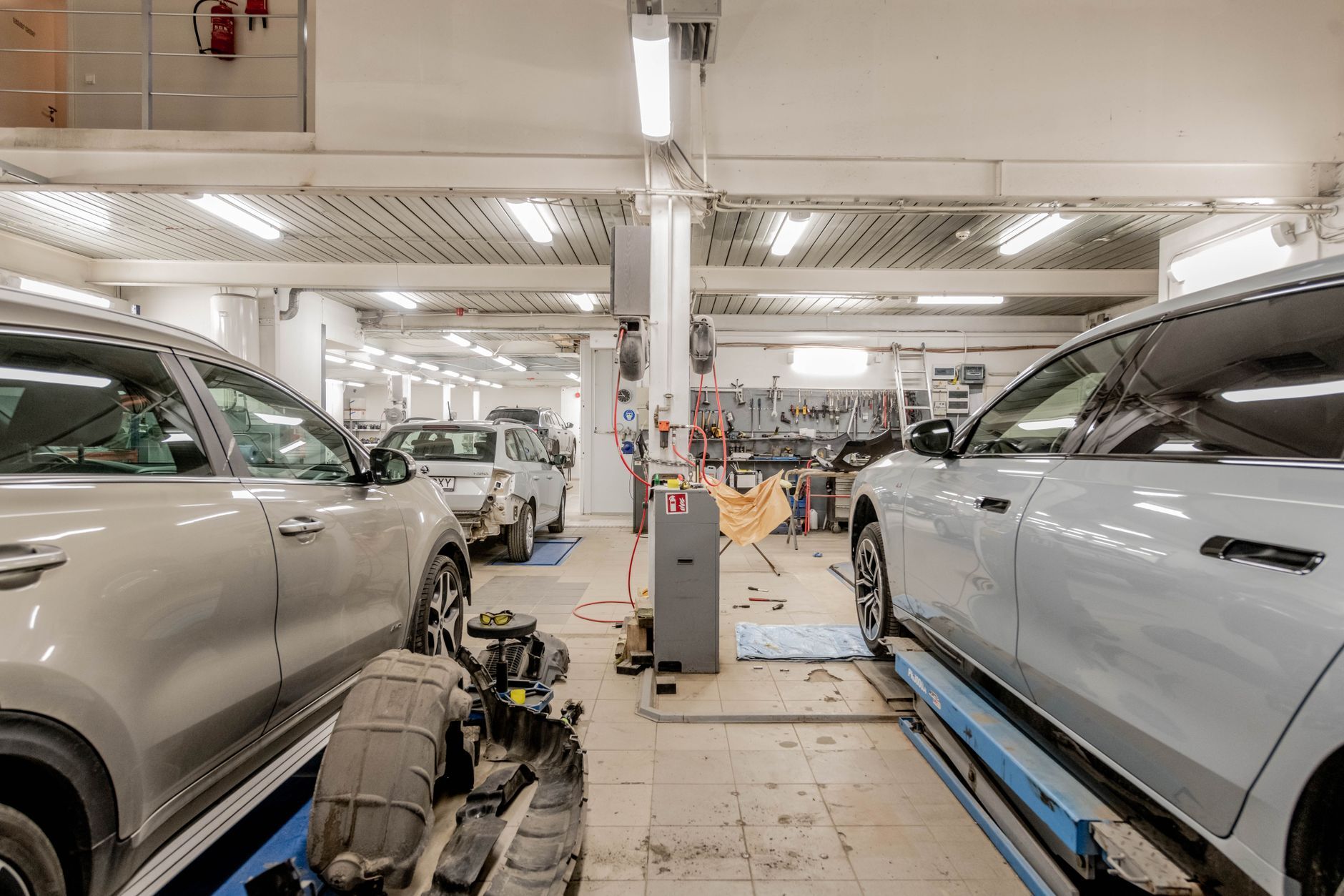 Every delivery starts with a full pre-handover inspection in our workshop